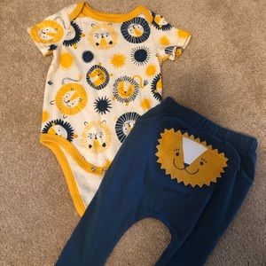 LIKE NEW! Cat & Jack Baby Outfit